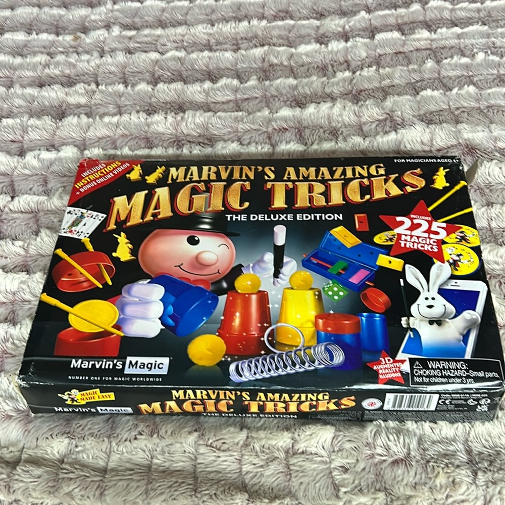 Marvin’s wonderful world of magic, our Magic Box of Tricks